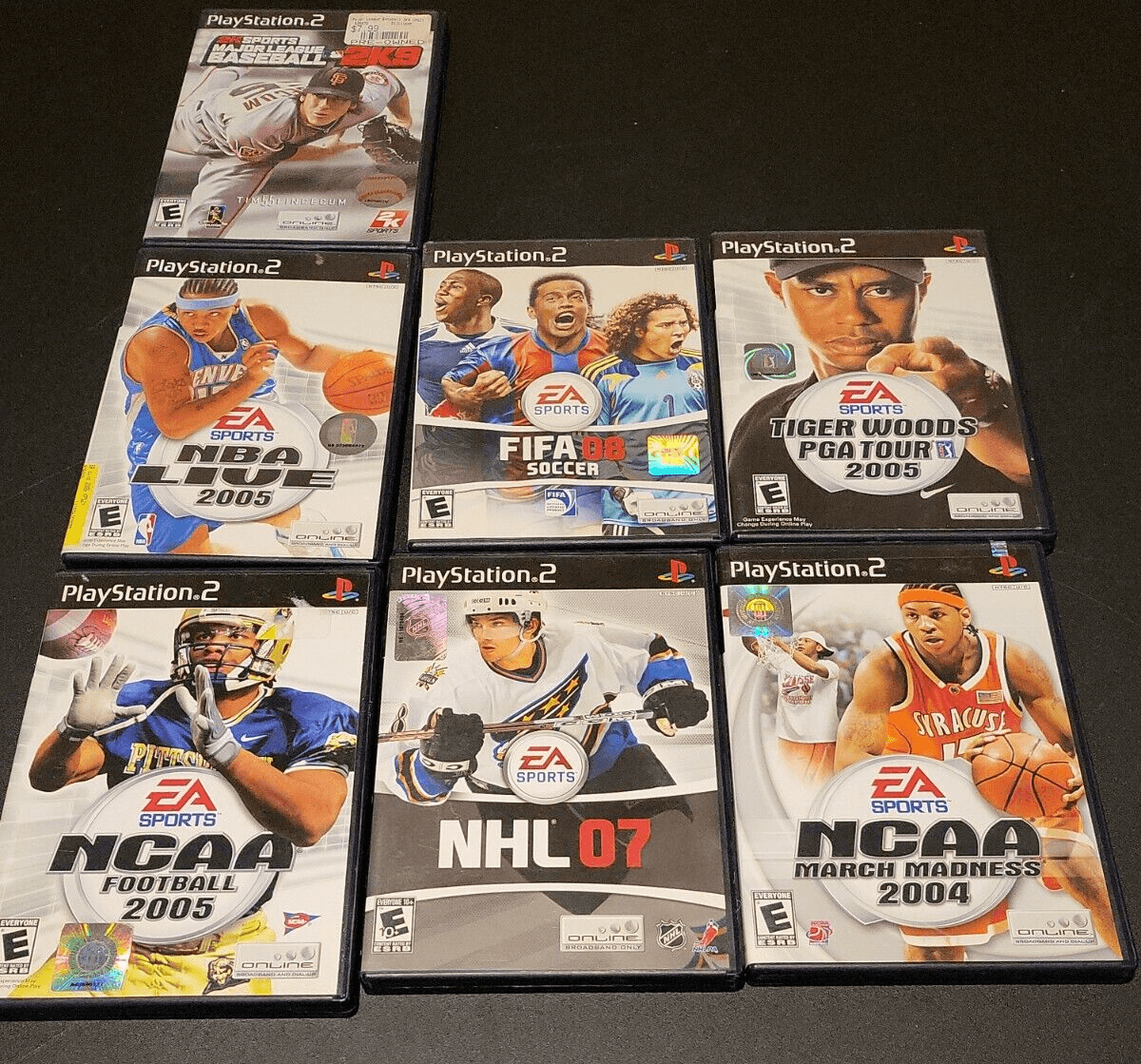 Lot Of 10 Sports Games For Ps2 - Thumbnail 2