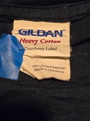 Gildan Shirt Mens L Puerto Rico Skull Map Graphic Black Short Sleeve Souvenir - Thumbnail 2