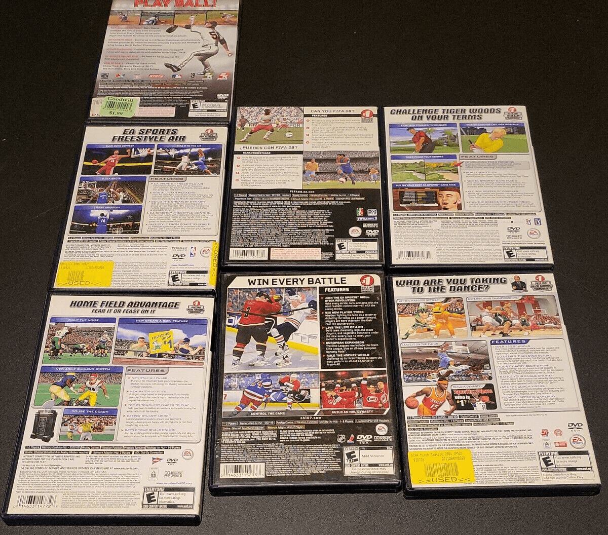 Lot Of 10 Sports Games For Ps2 - Thumbnail 3