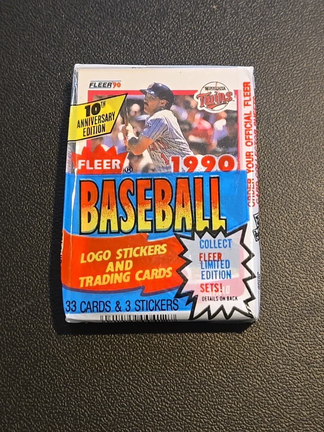 Lot Of 4 Mlb Cello Packs 2 Fleer 1990 And 2 Donruss 1988 - Thumbnail 3