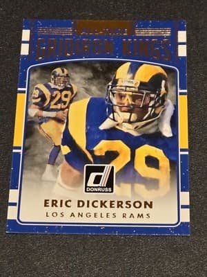 2016 Donruss #30 Eric Dickerson All-Time Gridiron Kings - Image 1