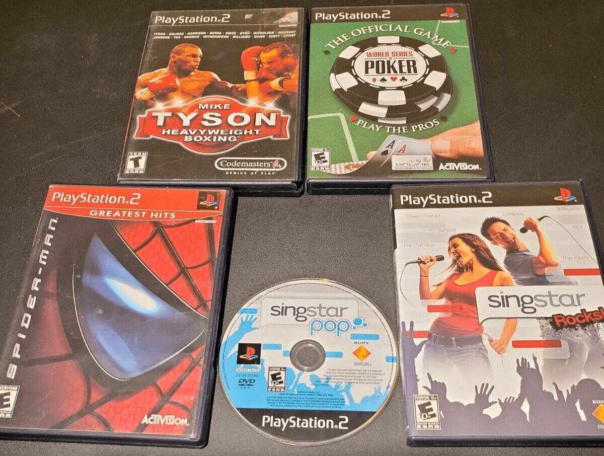 Ps2 Games Lot Of 5 - Image 1