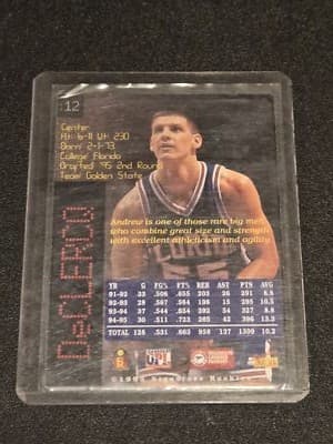 1995 Signature Rookies Prime #12 Andrew DeClercq Signatures #/3000 - Thumbnail 2