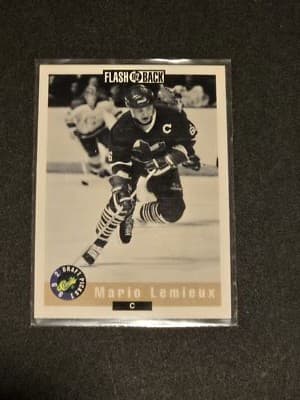 1992 Classic Draft Picks #66 Mario Lemieux - Image 1