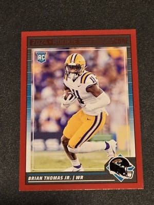 2024 Score #319 Brian Thomas Jr. Red - Image 1