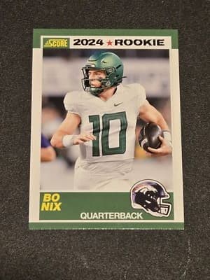 2024 Score #9 Bo Nix 35th Anniversary Rookies - Image 1