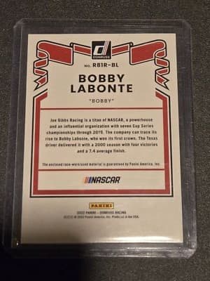 2022 Donruss #R81R-BL Bobby Labonte Retro 1981 Relics Red #/250 - Thumbnail 2