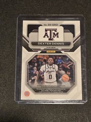 2023 Panini Prizm Draft Picks #SS-DXD Dexter Dennis Sensational Signatures - Thumbnail 2