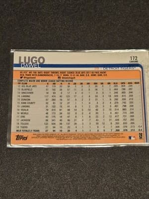 2019 Topps Chrome #172 Dawel Lugo Pink Refractor - Thumbnail 2