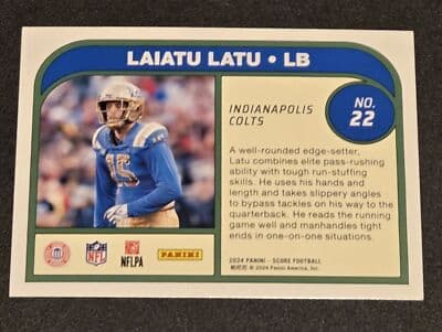 2024 Score #22 Laiatu Latu Protential - Thumbnail 2