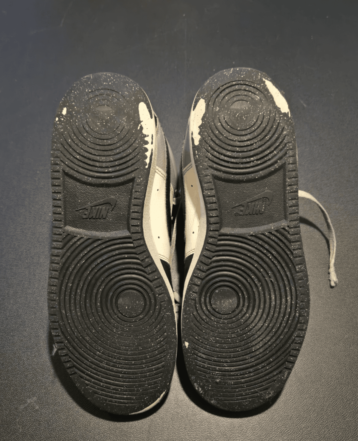 Nike Court Vision Mid Black/White Men’s Size 10 Sneakers – Worn, Good Condition - Thumbnail 4