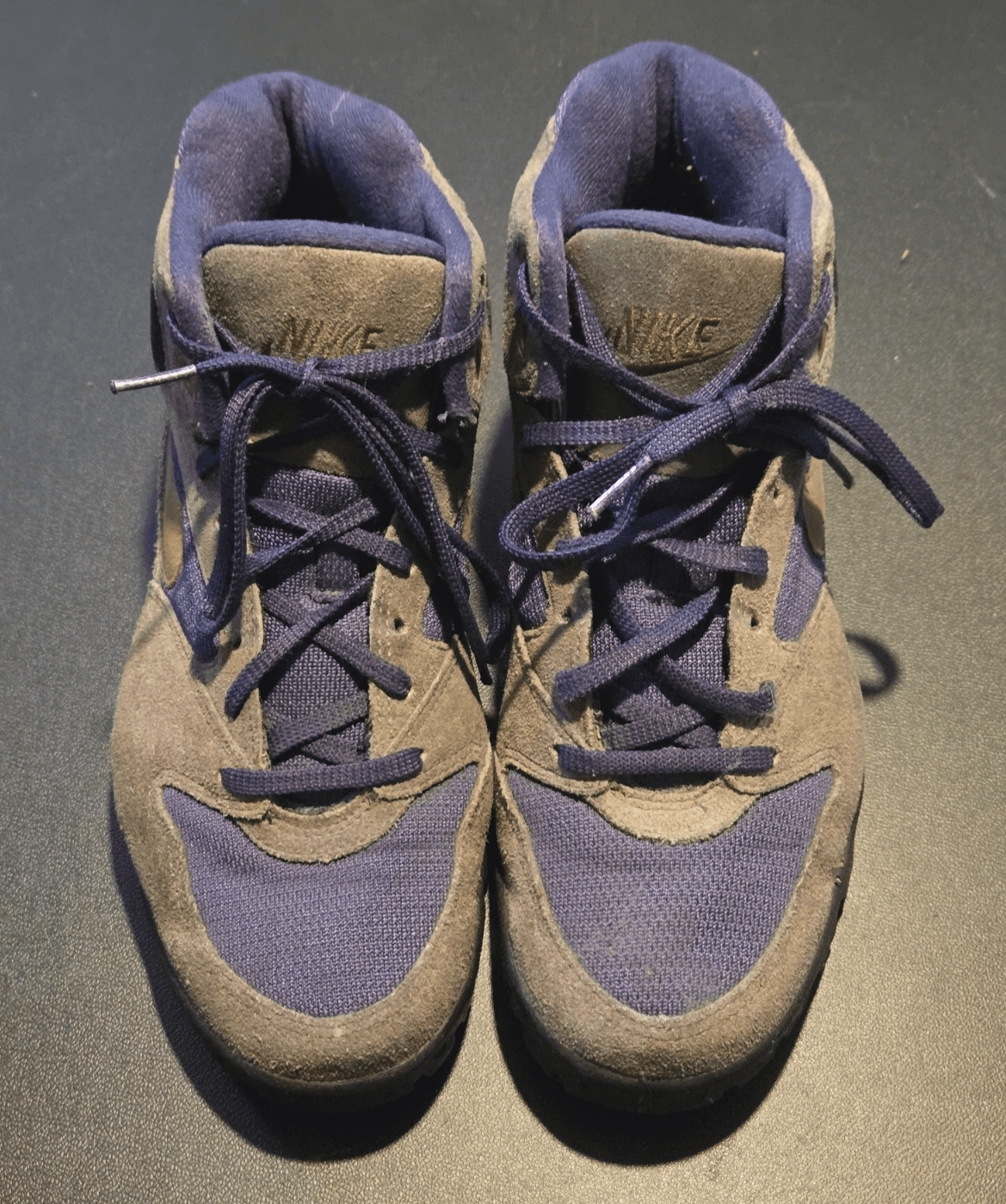 Vintage Nike ACG Hiking Boots Men’s 8.5 Suede Purple Olive Trail Rare 90s - Image 1