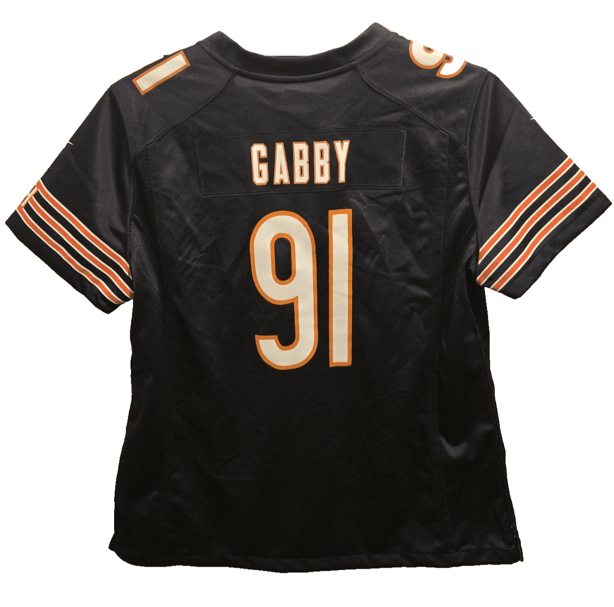 Nike On Field Chicago Bears Jersey #91 Custom "Gabby" Women’s XL NFL Players - Thumbnail 2