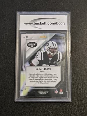 2018 Panini MJ Holding Exclusive #39 Jamal Adams BCCG 10 - Thumbnail 2