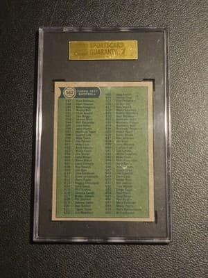 1977 Topps #562 Checklist: 529-660 SGC 8 - Thumbnail 2