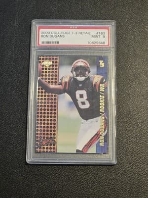2000 Collector's Edge T3 #163 Ron Dugans Retail PSA 9 - Image 1