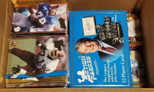 Action Packed NFL 1992 Lot Of Over +150 Cards With All Madden Team 1992 Set - Thumbnail 4