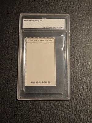 1969 MLB PhotoStamps #NNO Jim McGlothlin FGS 10 - Thumbnail 2