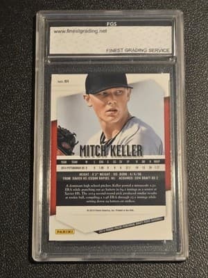 2014 Panini Prizm Perennial Draft Picks #51 Mitch Keller FGS 10 - Thumbnail 2
