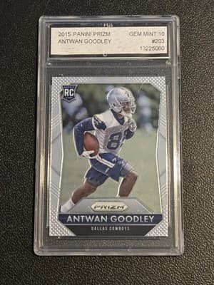 2015 Panini Prizm #203 Antwan Goodley FGS 10 - Image 1