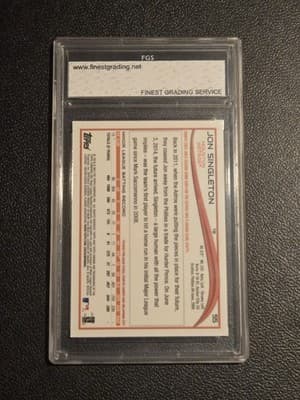 2014 Topps Chrome #55 Jon Singleton FGS 10 - Thumbnail 2