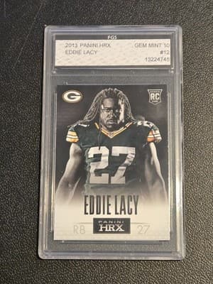 2013 Panini Prizm #12 Eddie Lacy HRX Rookies FGS 10 - Image 1
