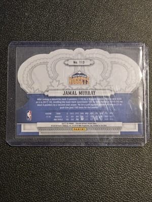 2017-18 Panini Crown Royale #113 Jamal Murray - Thumbnail 2