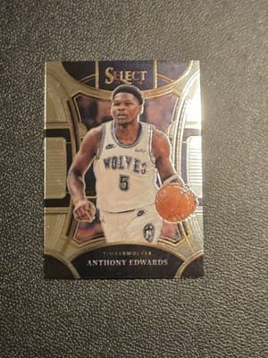 2023-24 Panini Select #364 Anthony Edwards - Image 1
