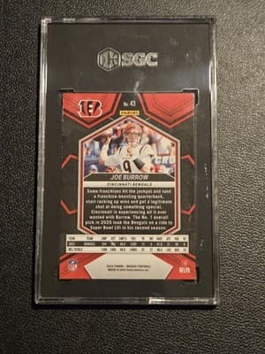 2024 Panini Mosaic #43 Joe Burrow SGC 9.5 - Thumbnail 2