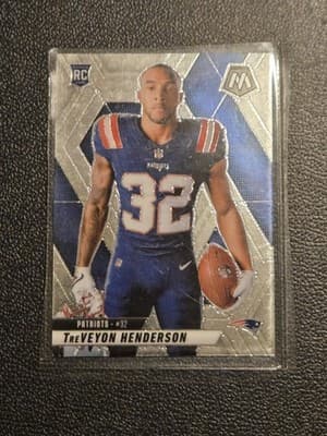 2025 Panini Mosaic #278 TreVeyon Henderson Rookie - Image 1