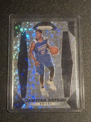 2017-18 Panini Prizm #272 Damyean Dotson Prizms Fast Break - Image 1