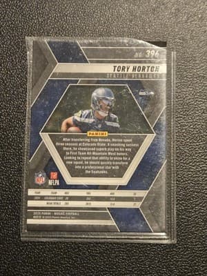 2025 Panini Mosaic #396 Tory Horton - Thumbnail 2