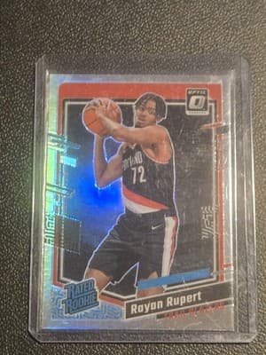 2023-24 Donruss Optic #248 Rayan Rupert Holo - Image 1