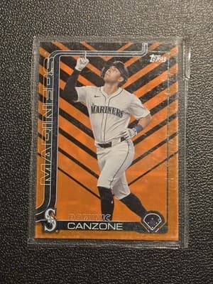 2025 Topps Update #US56 Dominic Canzone Holiday - Image 1