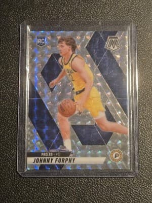 2024-25 Panini Mosaic #202 Johnny Furphy Base Mosaic - Image 1