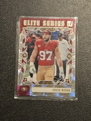2025 Donruss #TES-NBO Nick Bosa The Elite Series - Image 1