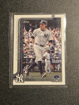 2025 Topps #337 Ben Rice RC - Image 1