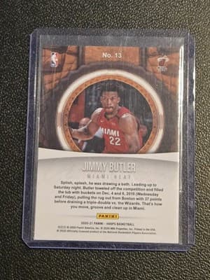 2020-21 Hoops #13 Jimmy Butler Prime Twine - Thumbnail 2