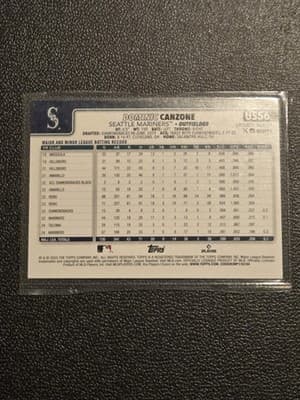 2025 Topps Update #US56 Dominic Canzone Holiday - Thumbnail 2