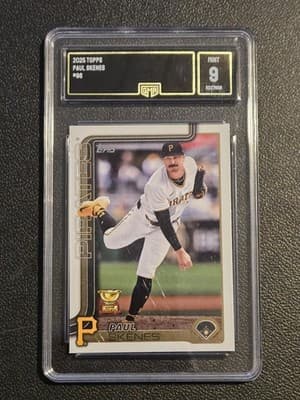 2025 Topps #98 Paul Skenes GMA 9 - Image 1