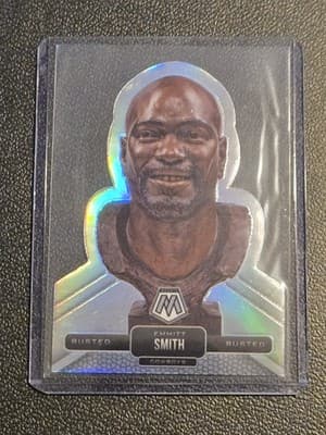 2021 Panini Mosaic #BU-8 Emmitt Smith Busted - Image 1