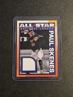 2025 Topps Paul Skenes 1990 Topps Baseball 35th Anniversary All-Stars Relics - Image 1