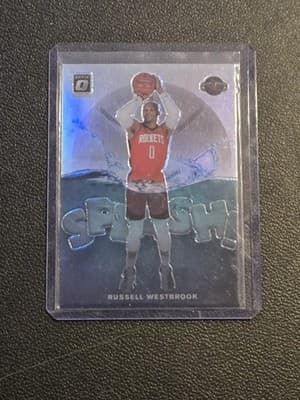 2019-20 Donruss Optic #10 Russell Westbrook Splash! - Image 1
