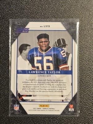 2021 Donruss #LS15 Lawrence Taylor The Legends Series - Thumbnail 2