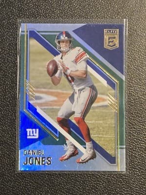 2021 Donruss Elite #34 Daniel Jones Green - Image 1