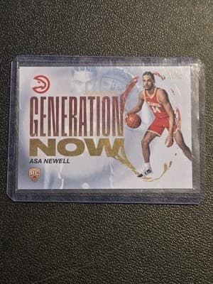 2025-26 Topps #GN-23 Asa Newell Generation Now - Image 1