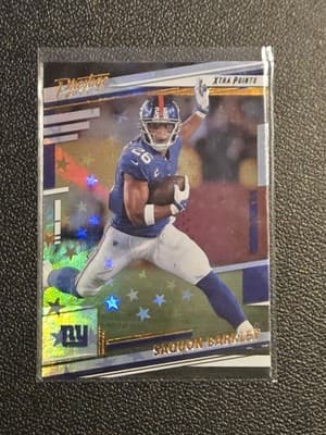 2022 Panini Prestige #217 Saquon Barkley Xtra Points Astral - Image 1