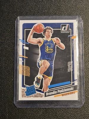 2023-24 Donruss #249 Brandin Podziemski - Image 1