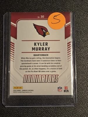2024 Donruss #30 Kyler Murray Dominators - Thumbnail 2