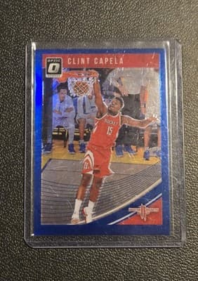 2018-19 Donruss Optic #62 Clint Capela Blue #/49 - Image 1